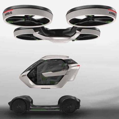 Airbus Pop Up Car and Drone Concept