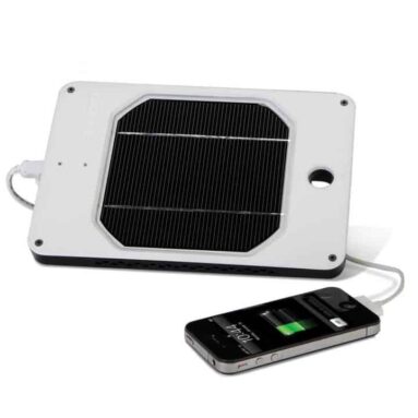 Portable Solar Powered Rapid iPhone Charger