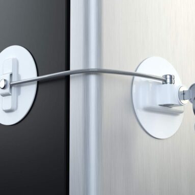 Refrigerator Door Lock