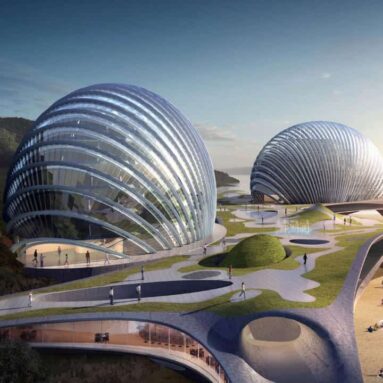 Shellfish-Inspired Luxury Hotel Blends Seamlessly into the Natural Environment