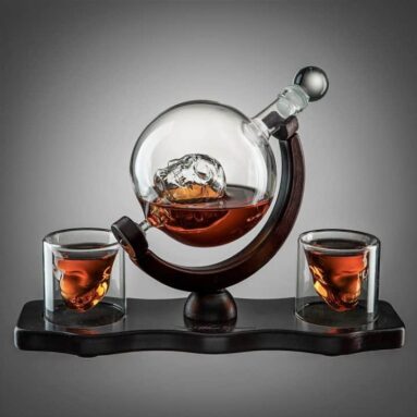 Skull Decanter Set