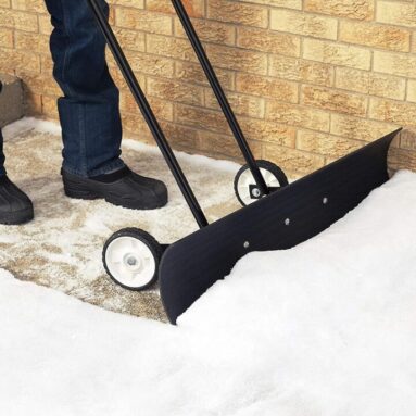 Snowcaster Wheeled Snow Shovel