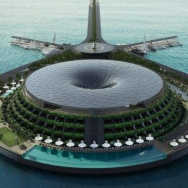 Spinning Floating Luxury Resort