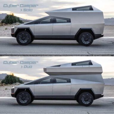 Tesla-Inspired Cyber Camper