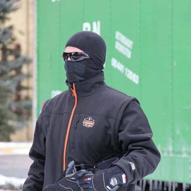 Thermal Fleece Hinged Balaclava