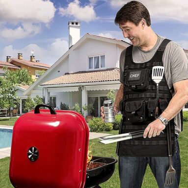 This Tactical Molle Apron Holds Everything To Cook Your Favorite Meals