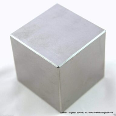 4” Tungsten Cube