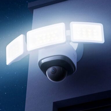 Eufy Floodlight Cam 2 Pro Provides Spot Lighting and 360° Home Surveillance
