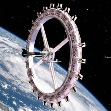 Voyager Station Orbiting Space Hotel