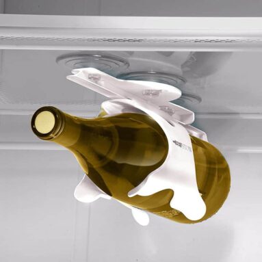 Refrigerator Wine Bottle Storage Rack