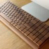 Wireless Natural Wood Computer Keyboard 3