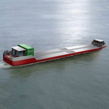 Hydrogen Powered Cargo Vessel
