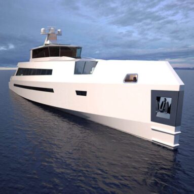 Axe Bow Superyacht