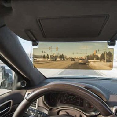 See Through Tinted Auto Sun Visor