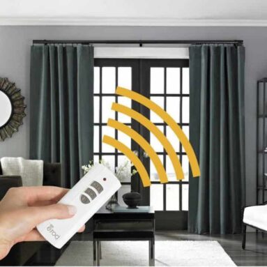 Remote Motorized Curtain Rod