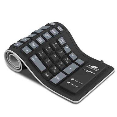 USB Wired Silicone Rollup Keyboard