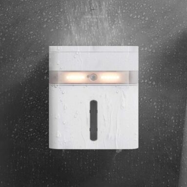 Toilet Paper Holder with Sensor Light