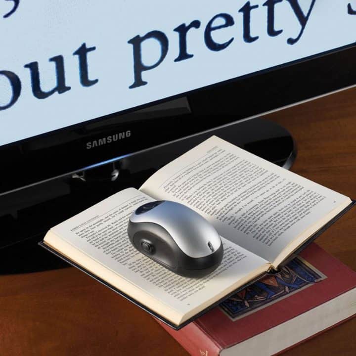Wireless-Page-to-TV-Magnifier