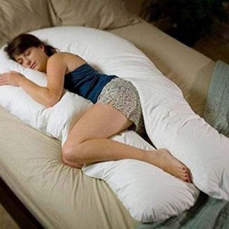 Comfort U-Shaped Total Body Pillow