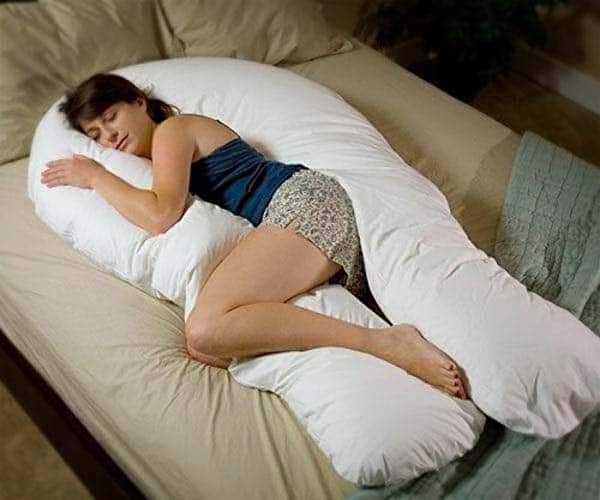 Comfort U-Shaped Total Body Pillow