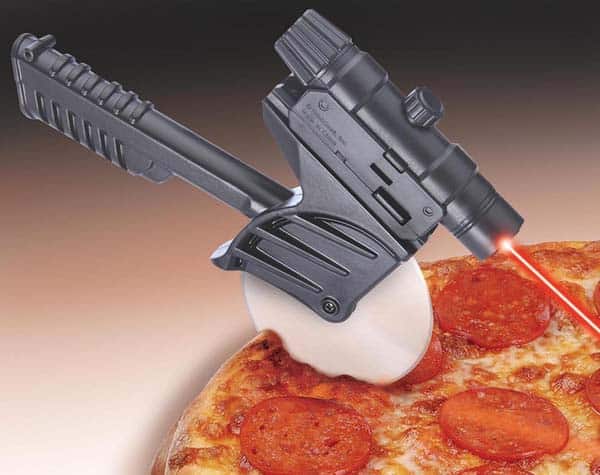 The Tactical Laser-Guided Pizza Cutter