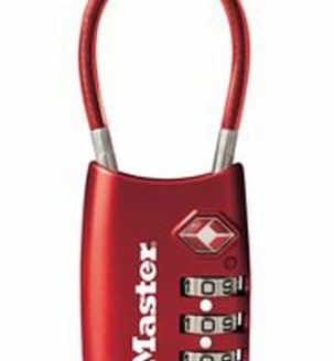 Master Lock 4688D Combination Cable Luggage Lock