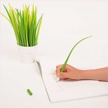 Grass-Blade-Leaf-Ball-Point-Pen