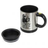 Self Stirring mug with lid