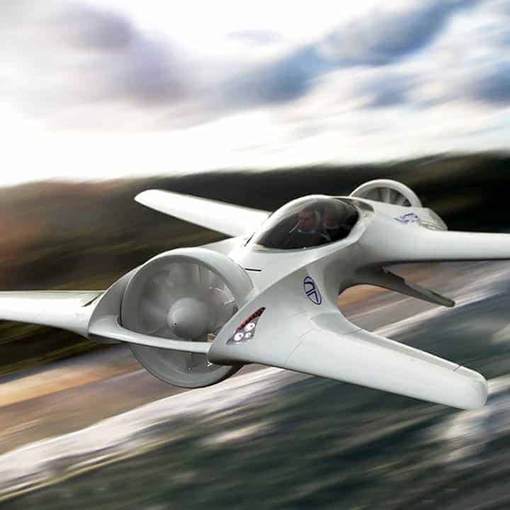 DR-7-Flying-Car in flight