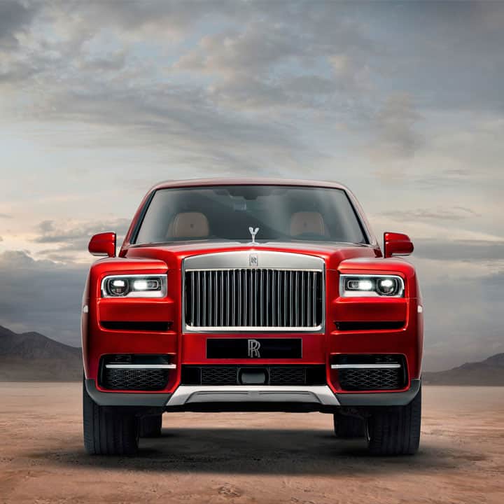 Rolls-Royce SUV Front View