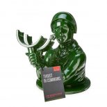 Green Army Man Bazooka Wine Bottle Holder