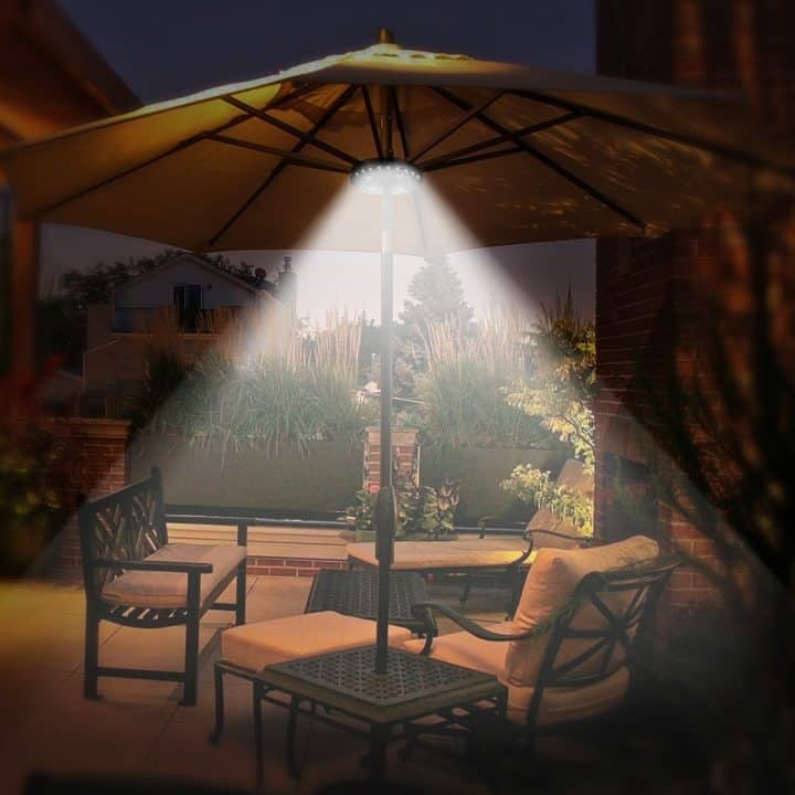 Patio Umbrella Light