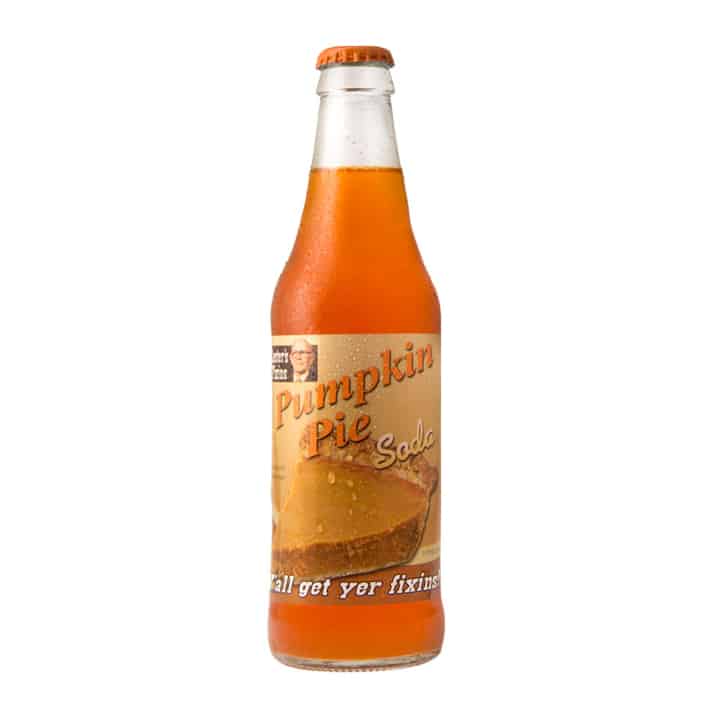 Pumpkin Pie Soda 12 oz bottle