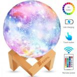 Galaxy 3D Moon Lamp