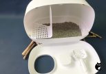 Enclosed Cat Litter Box