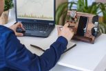 Walnut Wood Phone Docking Station