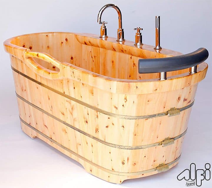 Cedar Wood Bathtub