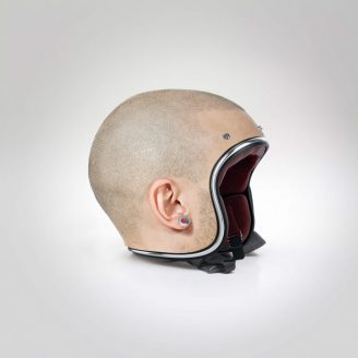 Human Head Motorcycle Helmets