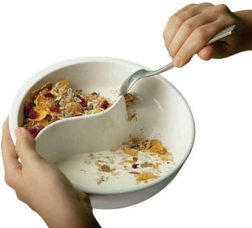 Partitioned Cereal Bowl