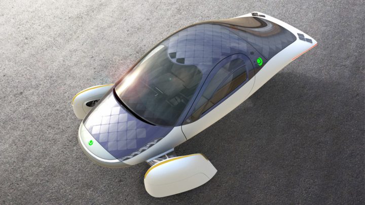 Solar-Powered Electric Vehicle