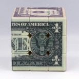 Dollar Bill Rubik’s Cube