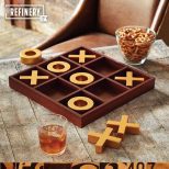 Solid Wood Tic-Tac-Toe