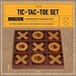 Solid Wood Tic-Tac-Toe