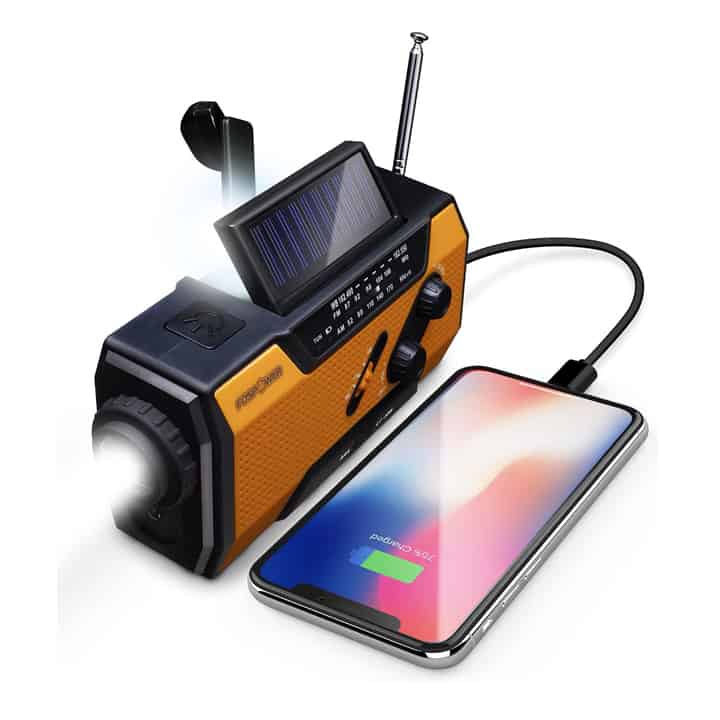 Hand Crank Power Bank for Charging Smartphones