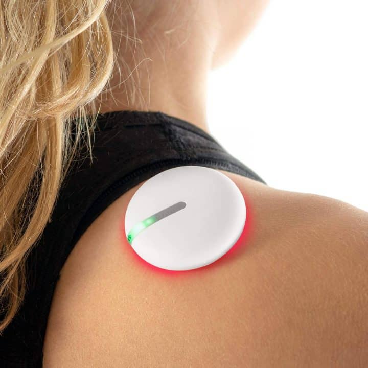 Pain Relieving Device on shoulders