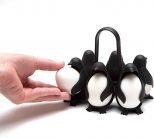 Penguin Boiled Egg Holder holds up to six eggs