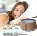 White Noise Sleep Machine use in the bedroom