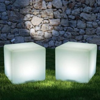 Color Changing LED Light Cube two pack