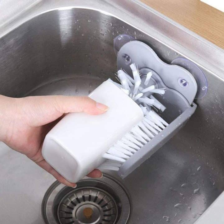 Rotating Cup-Washing Brush