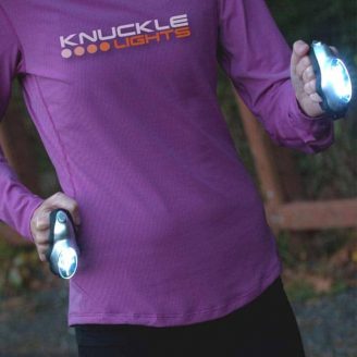 Knuckle Lights For Running After Dark